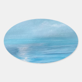 Fäst Ovalt Klistermärke