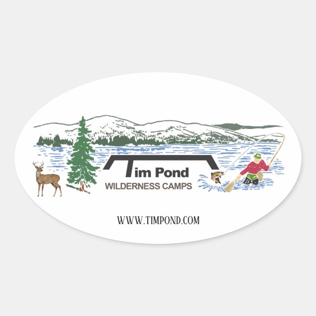 Fäst Ovalt Klistermärke (Framsida)