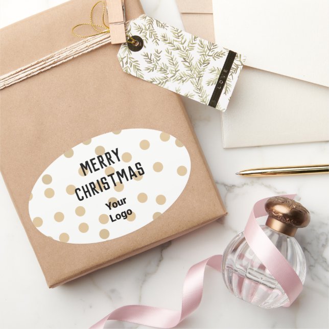 Fäst Ovalt Klistermärke (Gifting)