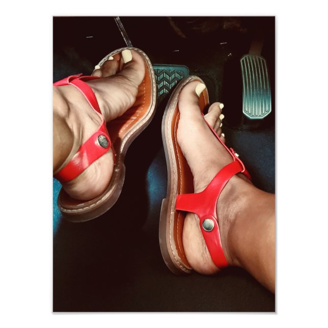 Fäst på bromsarna fototryck (Framsidan)