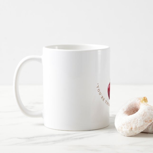 Fast på dig – Honeybee Love Mug Kaffemugg (Med munk)