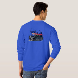 Fäst på klassiskt bilmönster - grundläggande Långä T Shirt