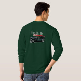Fäst på klassiskt bilmönster - grundläggande Långä T Shirt