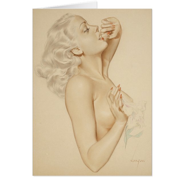 Fäst på kloningstift hälsningskort (Framsidan)