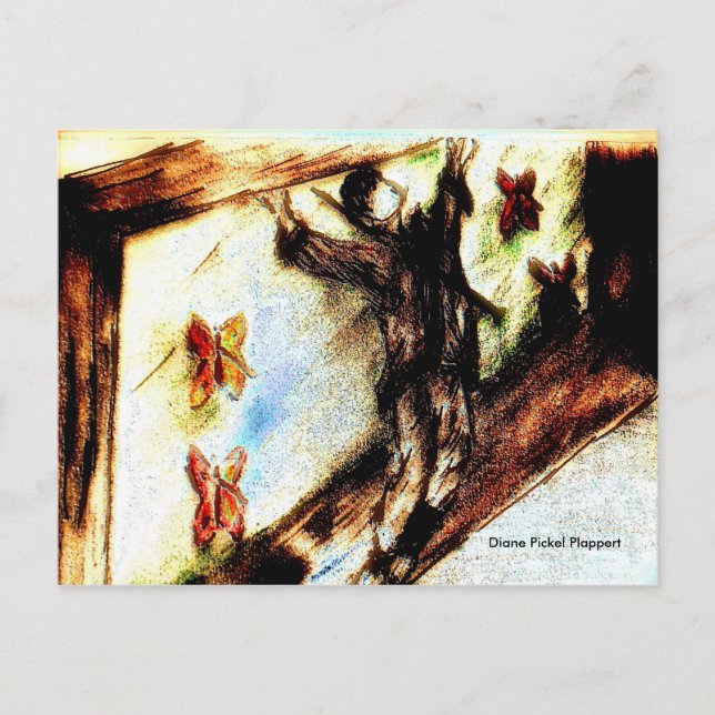 Fäst på vykortet vykort (Framsida)