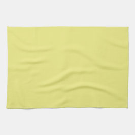 Fast Pastel Gult Kitchen Towel Kökshandduk