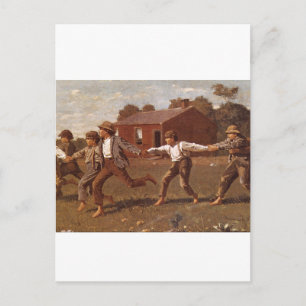 Fäst pipan', Winslow Homer_Underbar Work of Art Vykort