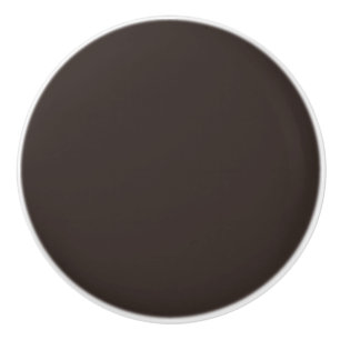Fast, Plain Walnut Brown Knopp