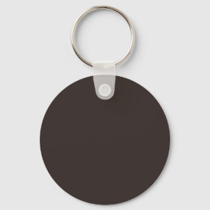 Fast, Plain Walnut Brown Nyckelring