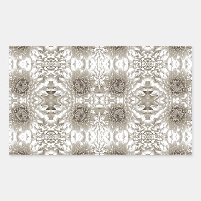 Fäst Rektangulärt Klistermärke (Framsida)