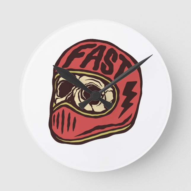 Fast Rider Rund Klocka (Framsida)
