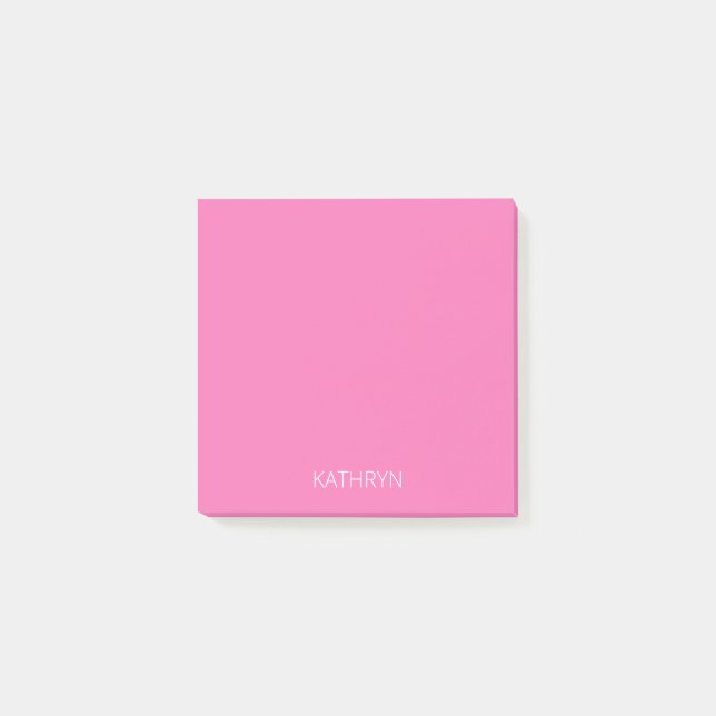 fast riksroyal färgrik rosa post-it block (Framsida)
