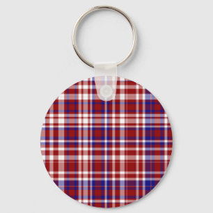 Fäst,Röd,Vit,Blått kol. 01-KEYCHAIN Nyckelring