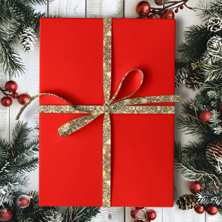 Fast Röda Jullyrkor Presentpapper