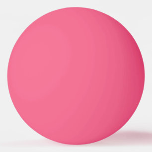 Fast Rosa Färg Ping-Pong-ball Pingisboll