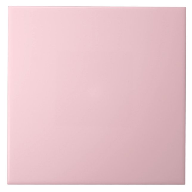 Fast  Rosa Kakelplatta (Framsidan)