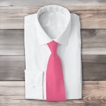 Fast rosig vattenmelon med fast färg rosa slips<br><div class="desc">Fast rosig vattenmelon rosa med enkelt färg.</div>
