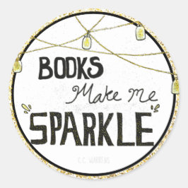 Fäst Runt Klistermärke