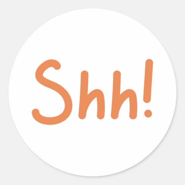 Fäst Runt Klistermärke (Framsida)