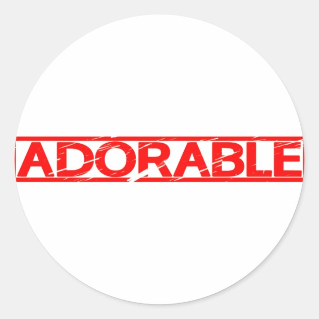 Fäst Runt Klistermärke (Framsida)