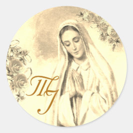 Fäst Runt Klistermärke