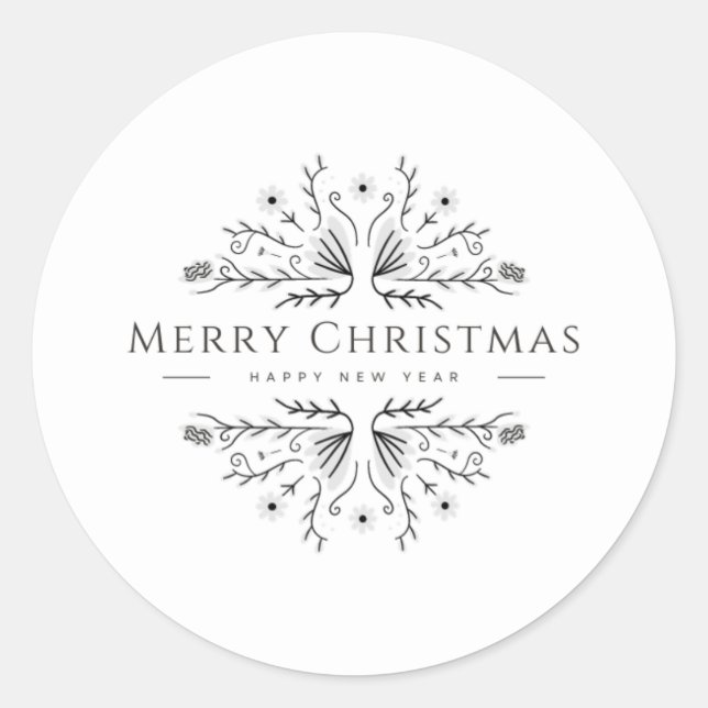 Fäst Runt Klistermärke (Framsida)