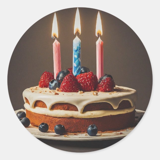 Fäst Runt Klistermärke (Framsida)