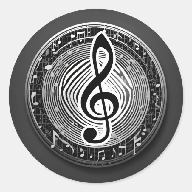 Fäst Runt Klistermärke (Framsida)