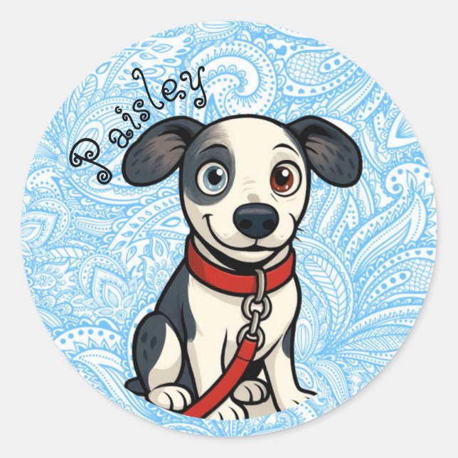 Fäst Runt Klistermärke (Framsida)