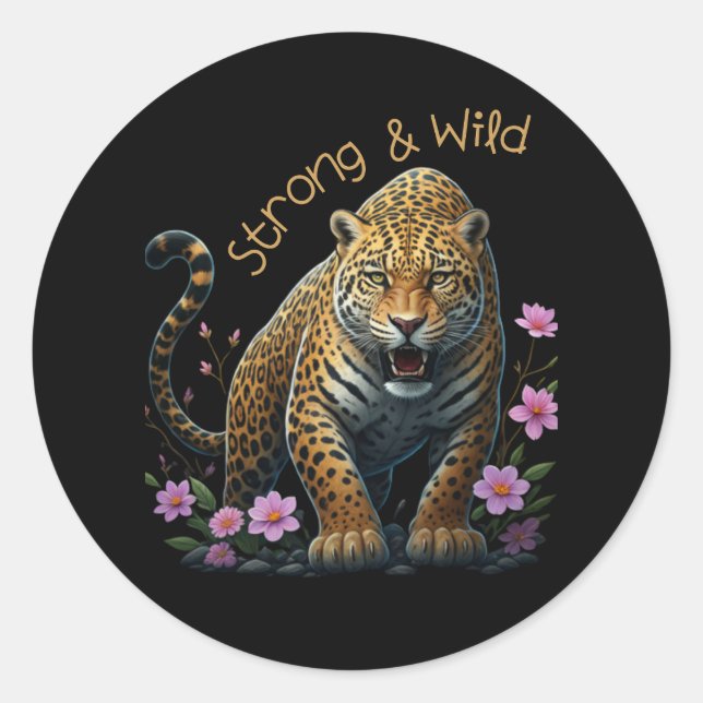 Fäst Runt Klistermärke (Framsida)