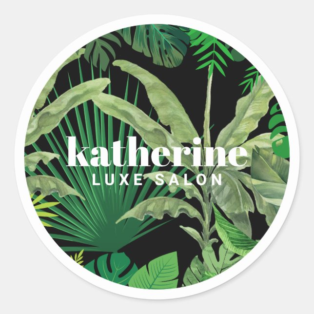 Fäst Runt Klistermärke (Framsida)