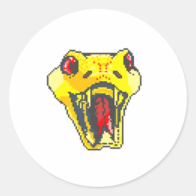 Fäst Runt Klistermärke (Framsida)