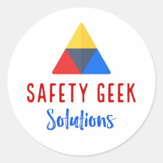 Fäst Runt Klistermärke