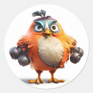 Fäst Runt Klistermärke