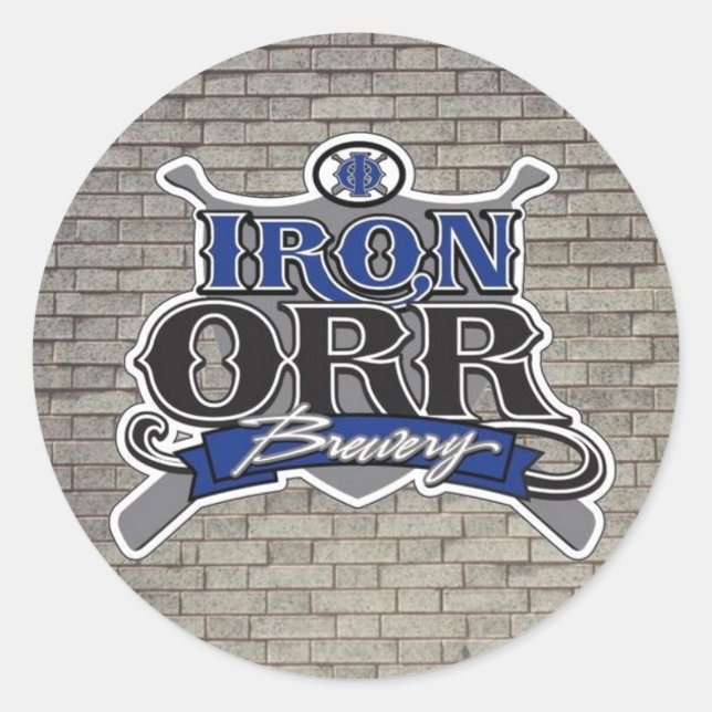 Fäst Runt Klistermärke (Framsida)