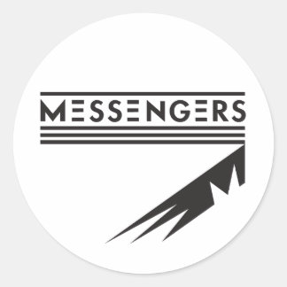 Fäst Runt Klistermärke