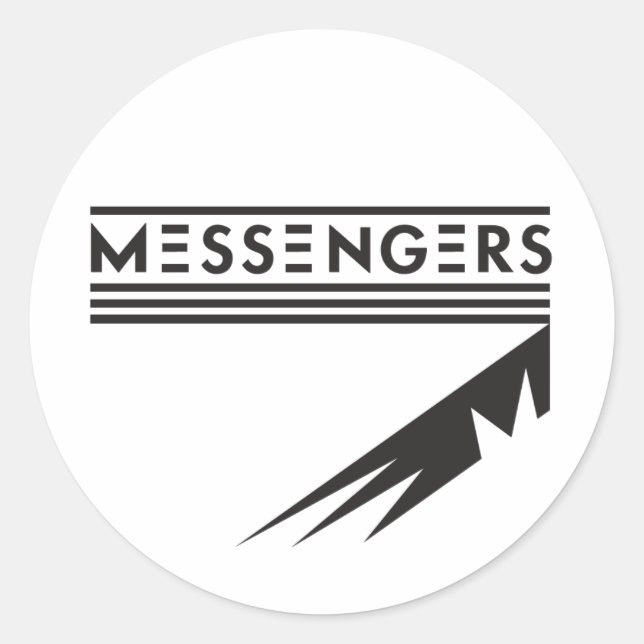 Fäst Runt Klistermärke (Framsida)