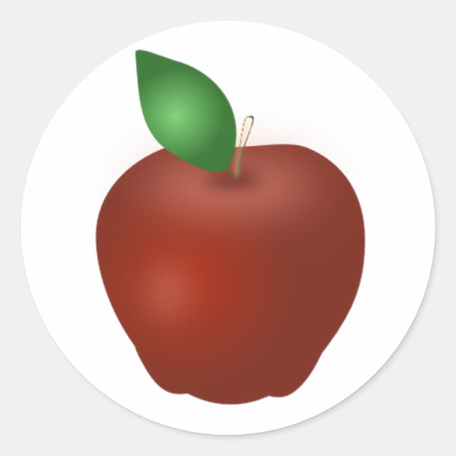 Fäst Runt Klistermärke (Framsida)