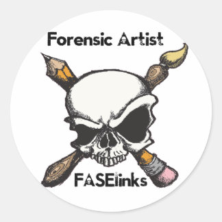 Fäst Runt Klistermärke