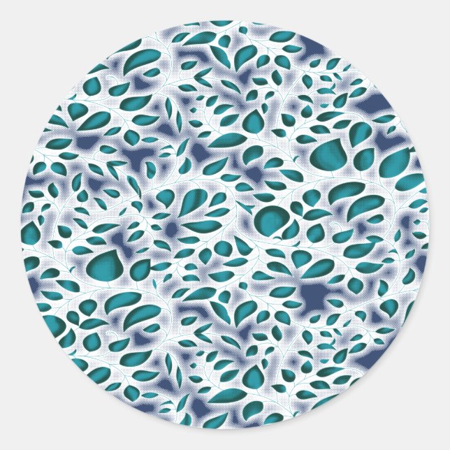 Fäst Runt Klistermärke (Framsida)