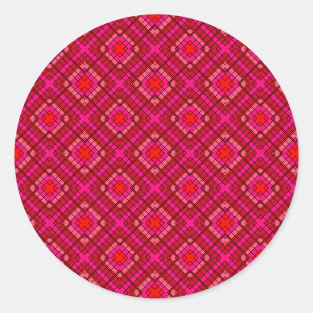 Fäst Runt Klistermärke (Framsida)