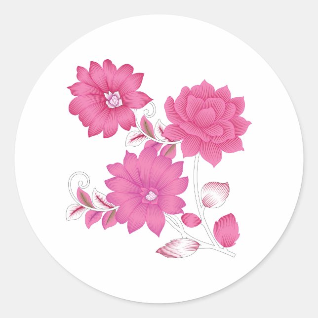 Fäst Runt Klistermärke (Framsida)