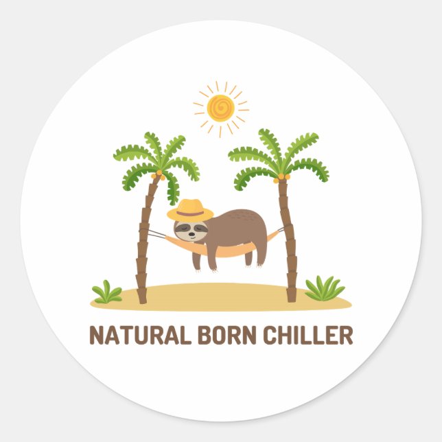 Fäst Runt Klistermärke (Framsida)