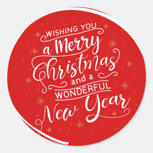 Fäst Runt Klistermärke (Framsida)