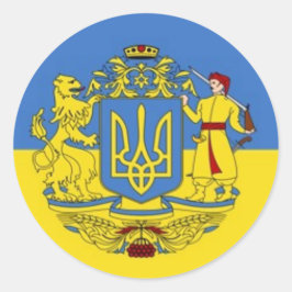 Fäst Runt Klistermärke