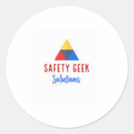 Fäst Runt Klistermärke