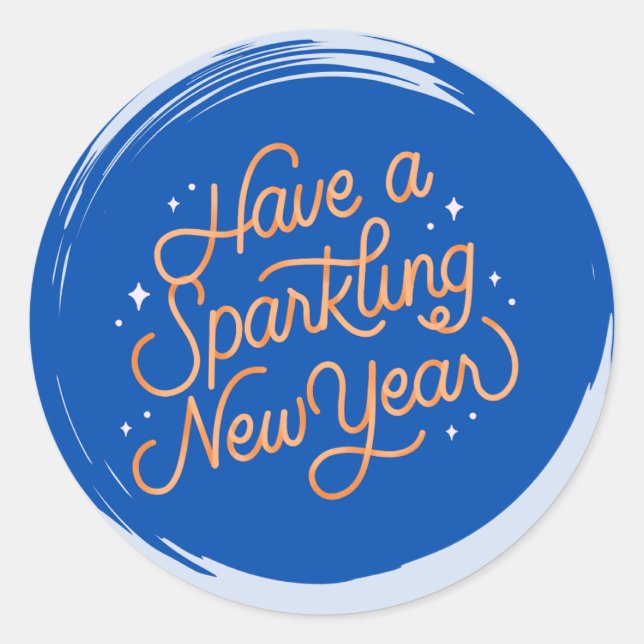 Fäst Runt Klistermärke (Framsida)