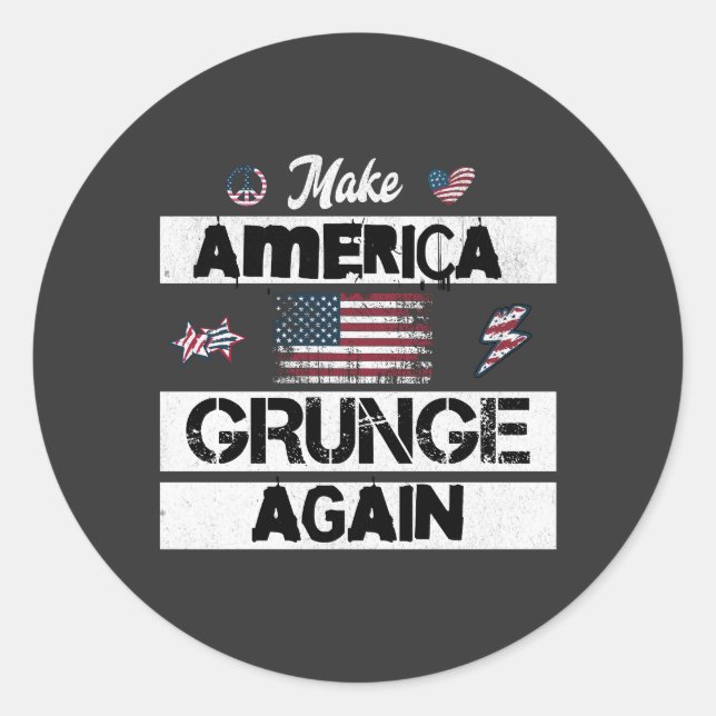 Fäst Runt Klistermärke (Framsida)