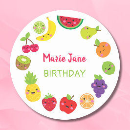 Fäst Runt Klistermärke