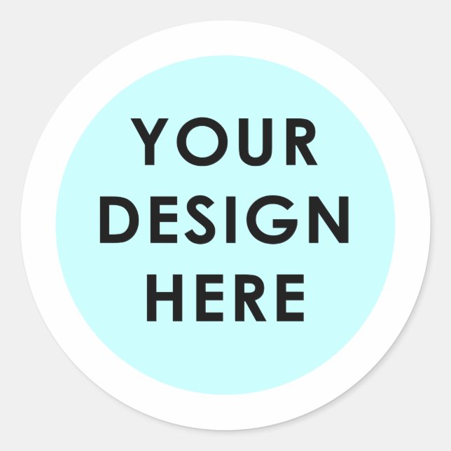 Fäst Runt Klistermärke (Framsida)